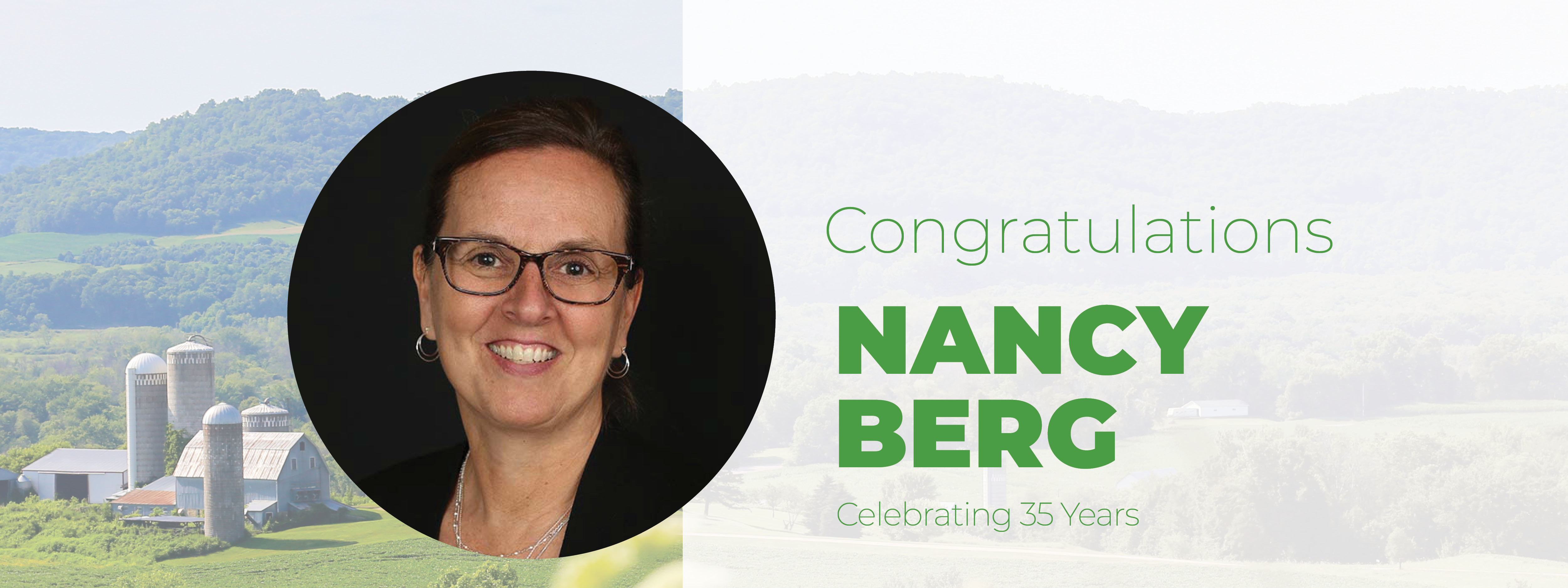 Congratulations Nancy Berg